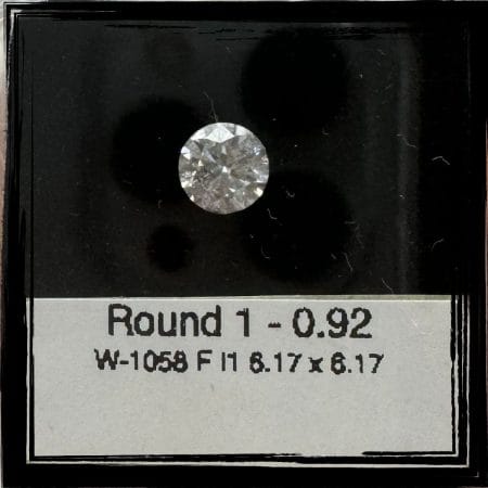 0.92CT Round Shape Natural Fancy Diamond For Wedding Ring