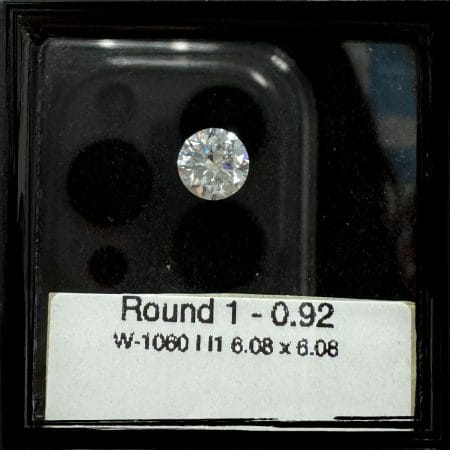 0.92CT Round Shape Natural Fancy Diamond For Wedding Ring