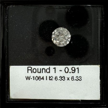 0.91CT Round Shape Natural Fancy Diamond For Wedding Ring