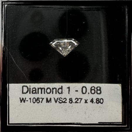 0.68CT Diamond Shape Natural Fancy Diamond For Wedding Ring