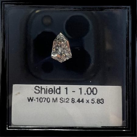 1.00CT Shield Shape Natural Fancy Diamond For Wedding Ring