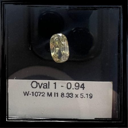0.94CT Oval Shape Natural Fancy Diamond For Wedding Ring