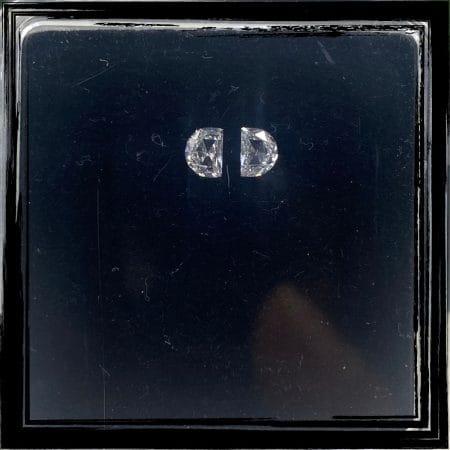 0.34CT Half Moon Natural Diamond