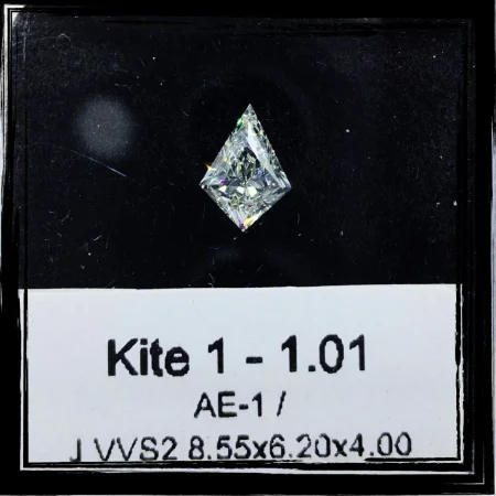 1.01CT Kite Shape Natural Fancy Diamond For Wedding Ring