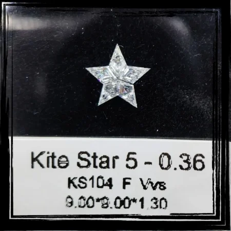 0.36CT Kite Star Natural Diamond