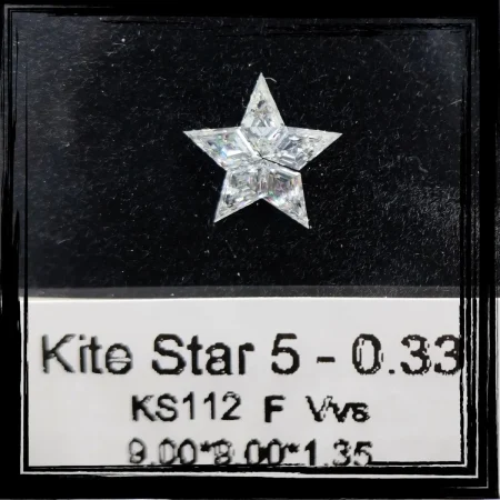 0.33CT Kite Star Natural Diamond