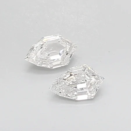 0.63ct Shield Diamond G VS1 - Matching Pair Potential Identical