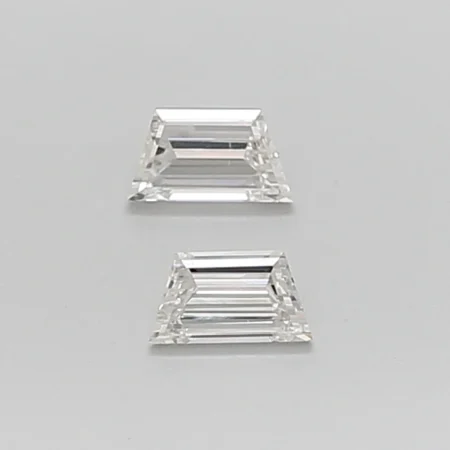 0.33ct Trapezoid Diamond H VVS2 - Premium Petite Diamond Superior