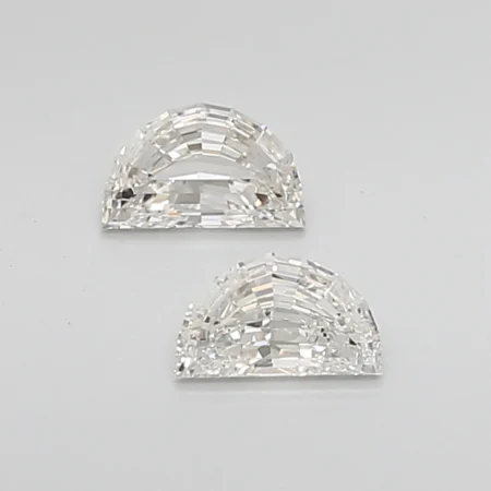 0.6ct Half Moon Diamond I VVS1 - Premium Crescent Exceptional