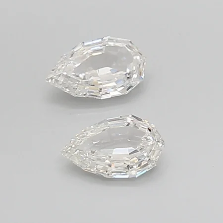 0.91ct Pear Diamond H VS1 - Romantic Teardrop Shape Beautiful