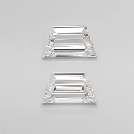 0.7ct Trapezoid Diamond F VS1 - Premium White Diamond Exceptional