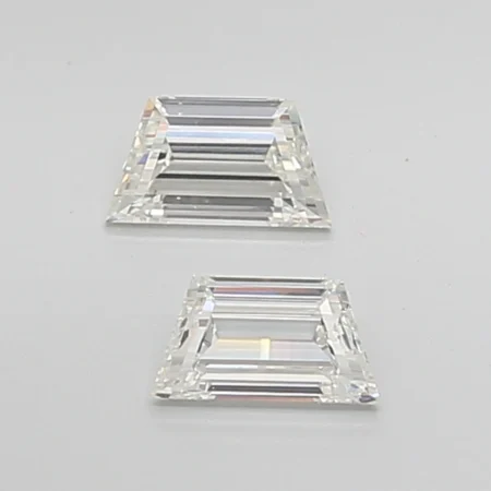 0.88ct Trapezoid Diamond H VS1 - Substantial Angular Diamond Impressive