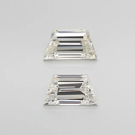 0.74ct Trapezoid Diamond I VVS2 - Premium Angular Diamond Exceptional
