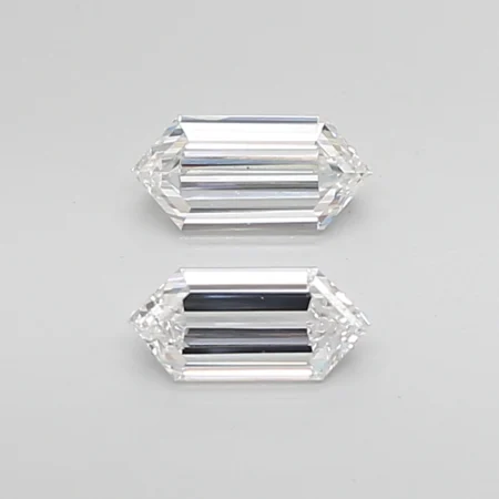 0.82ct Hexagonal Diamond F VS2 - Premium Geometric Diamond Exceptional