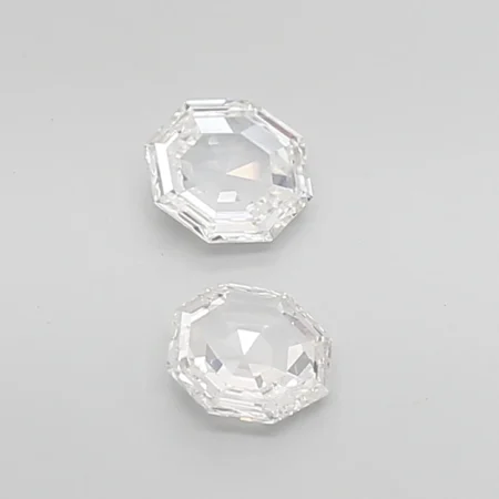 0.71ct Octagon Diamond G VS2 - Rare Eight-Sided Diamond Distinctive