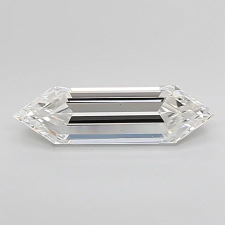 1.59 Carat F Hexagonal Step Cut Lab-Grown Diamond - VS1