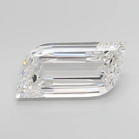 2.64 Carat E Shield Step Cut Lab-Grown Diamond - VS1