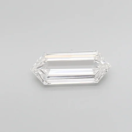 0.84 Carat F Hexagonal Step Cut Lab-Grown Diamond - VVS2