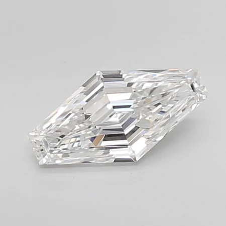 1.86 Carat E Shield Step Cut Lab-Grown Diamond - VVS2