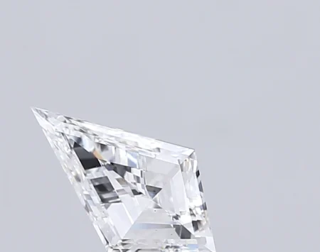 1.76 Carat D Kite Step Cut Lab-Grown Diamond - VS1