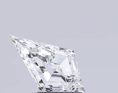 1.73 Carat D Kite Step Cut Lab-Grown Diamond - VVS1