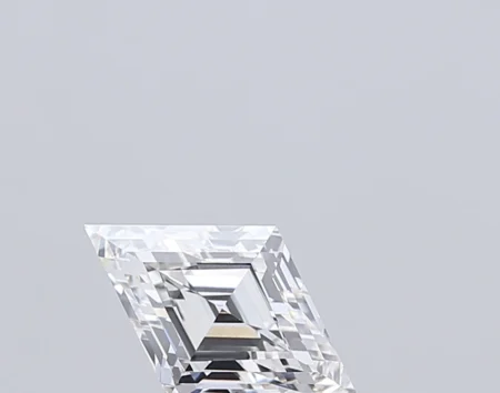 2.12 Carat F Lozenge Step Cut Lab-Grown Diamond - VS2