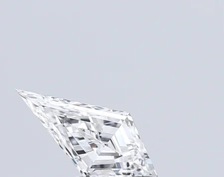 1.51 Carat D Kite Step Cut Lab-Grown Diamond - VS1