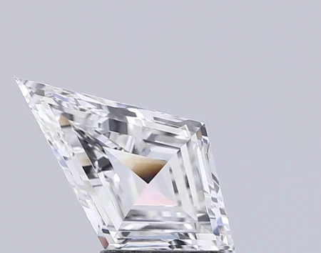 2.05 Carat E Kite Step Cut Lab-Grown Diamond - VVS2