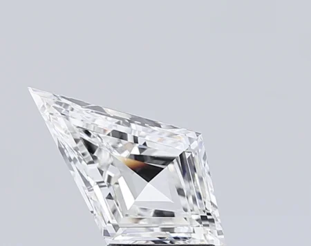 2.02 Carat F Kite Step Cut Lab-Grown Diamond - VVS2