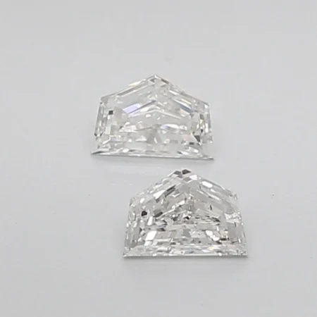 0.79CT Cadilac Diamond Shape Matching Pair For Earrings and stud