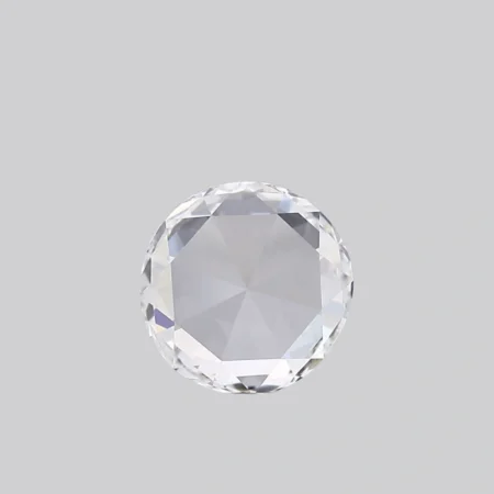 0.62CTRound Rose Cut Diamond Matching Pair For Engament and Weding Ring