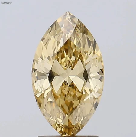 2CT Marquise Shape Natural Fancy Diamond For Wedding Ring
