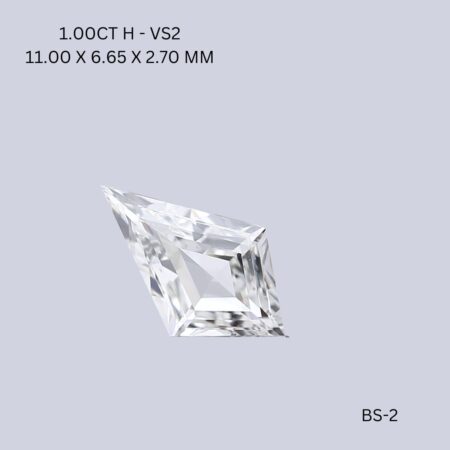 1.00 CT H VS2 KITE diamond Fancy Shape