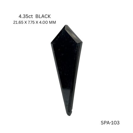 4.35 CT BLACK PK KITE diamond Salt & Pepper