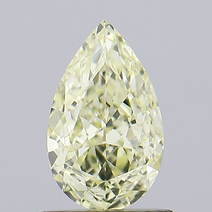 1.00CT VS1 Yellow Pear Fancy Shape Diamond 8.25*5*3.35MM