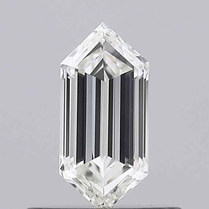 0.80CT G VVS2 Hexagonal High Quality Diamond Pair 6.65*3.15*2.25MM