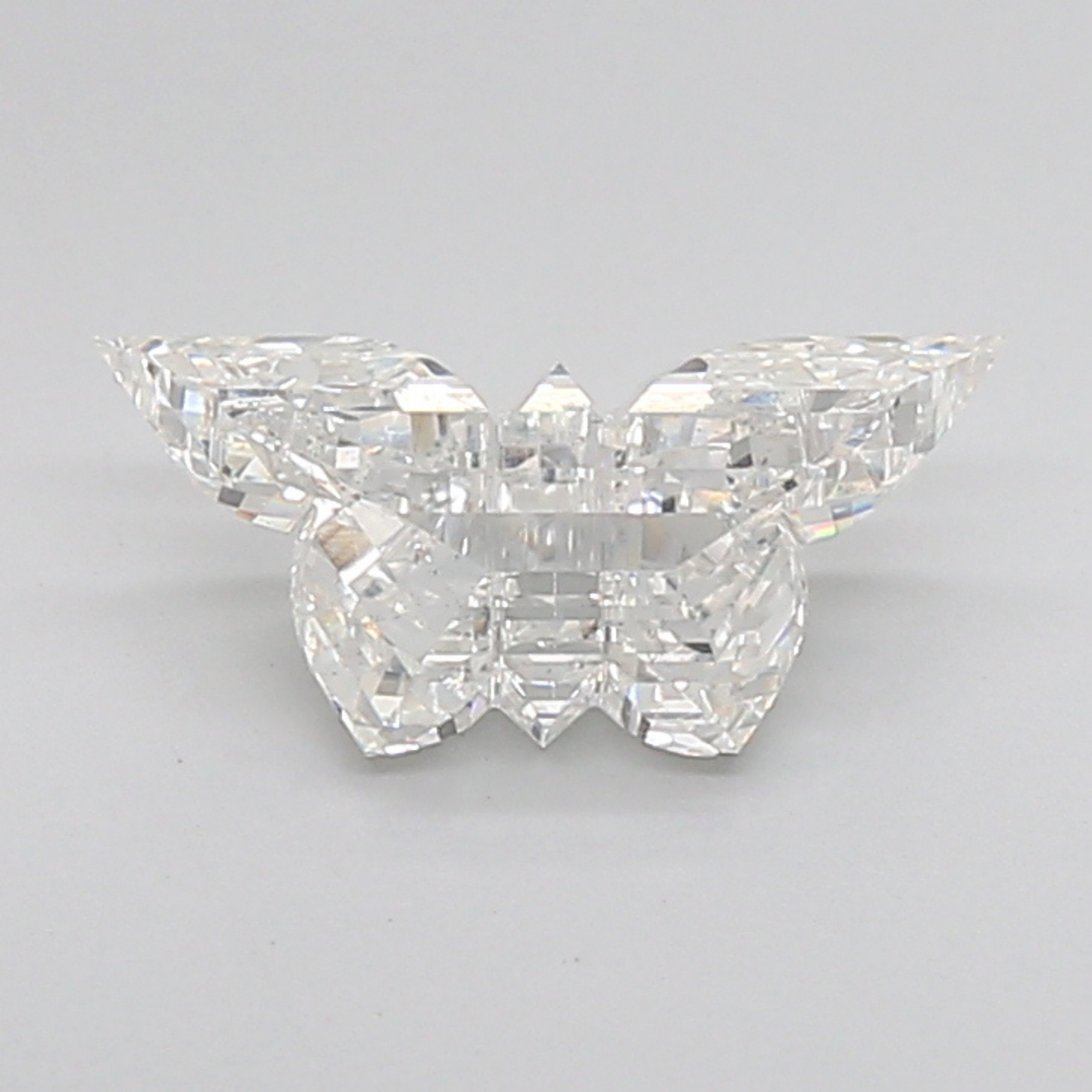 1.06CT G SI1 Butterfly Rare Fancy Shape Diamond 10.8*4.95*3MM