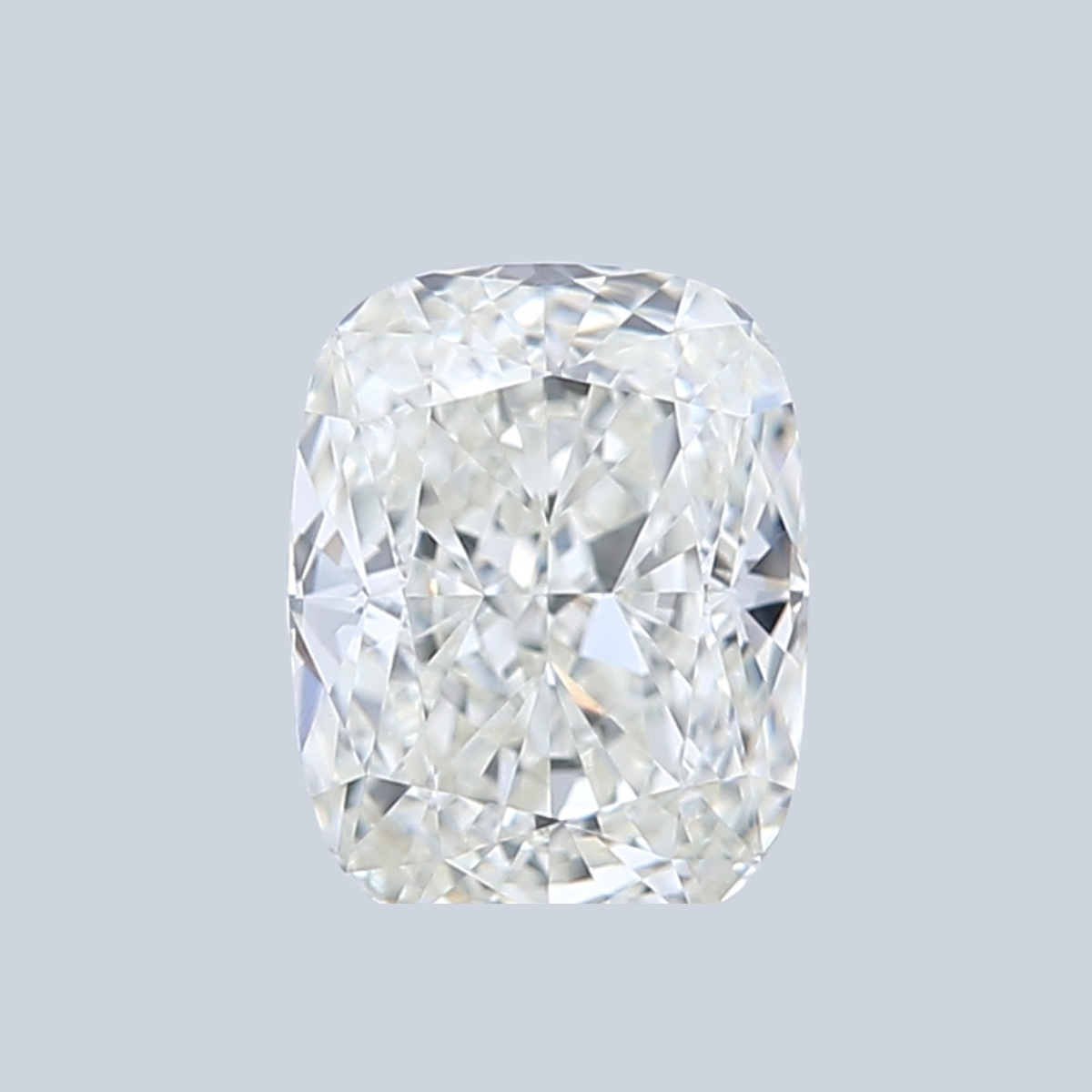1.02CT I VVS2 Cushion Statement Fancy Shape Diamond 6.65*5.2*3.4MM