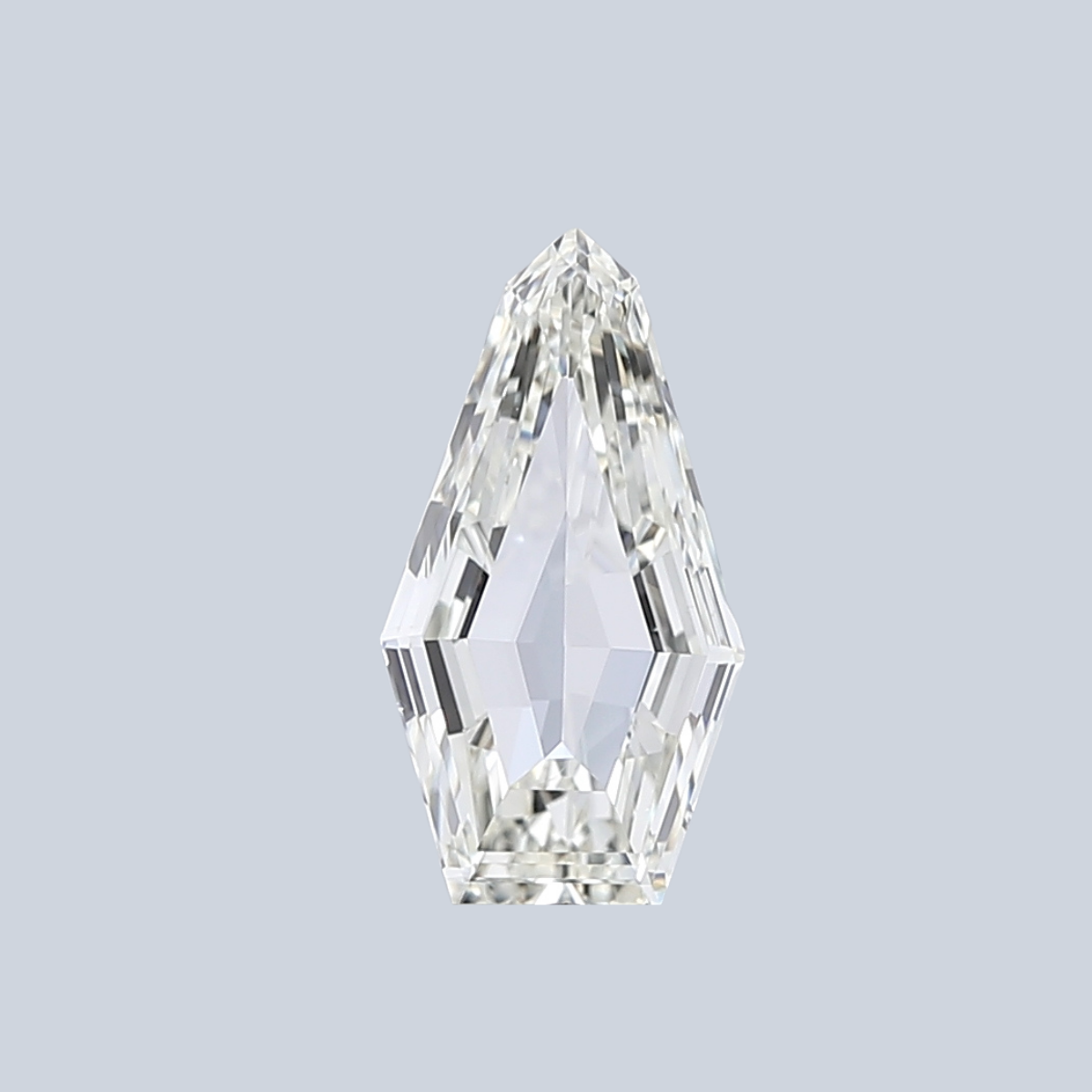 1.03CT I VS1 Shield Premium Fancy Shape Diamond 10.2*5.45*2.5MM