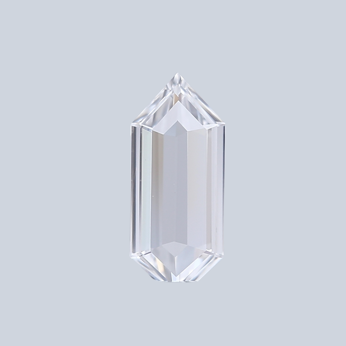 0.49CT G VVS2 Hexagonal Elegant Fancy Shape Diamond 9.2*3.8*1.45MM