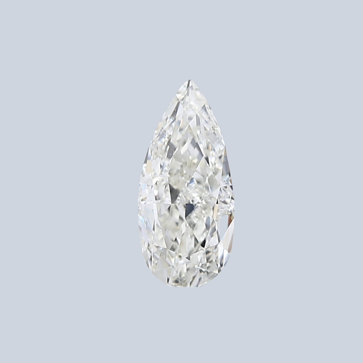 1.01CT I VS1 Pear Distinct Fancy Shape Diamond 9.35*4.3*3.45MM