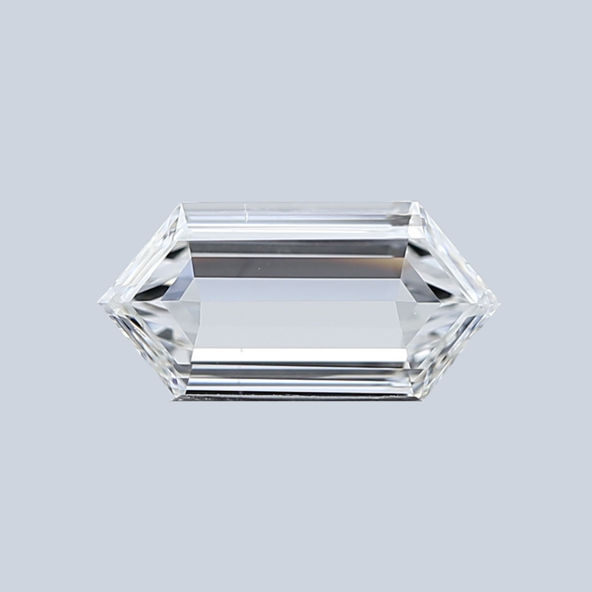 0.73CT H VVS2 Hexagonal Elegant Fancy Shape Diamond 9.45*4.75*1.75MM