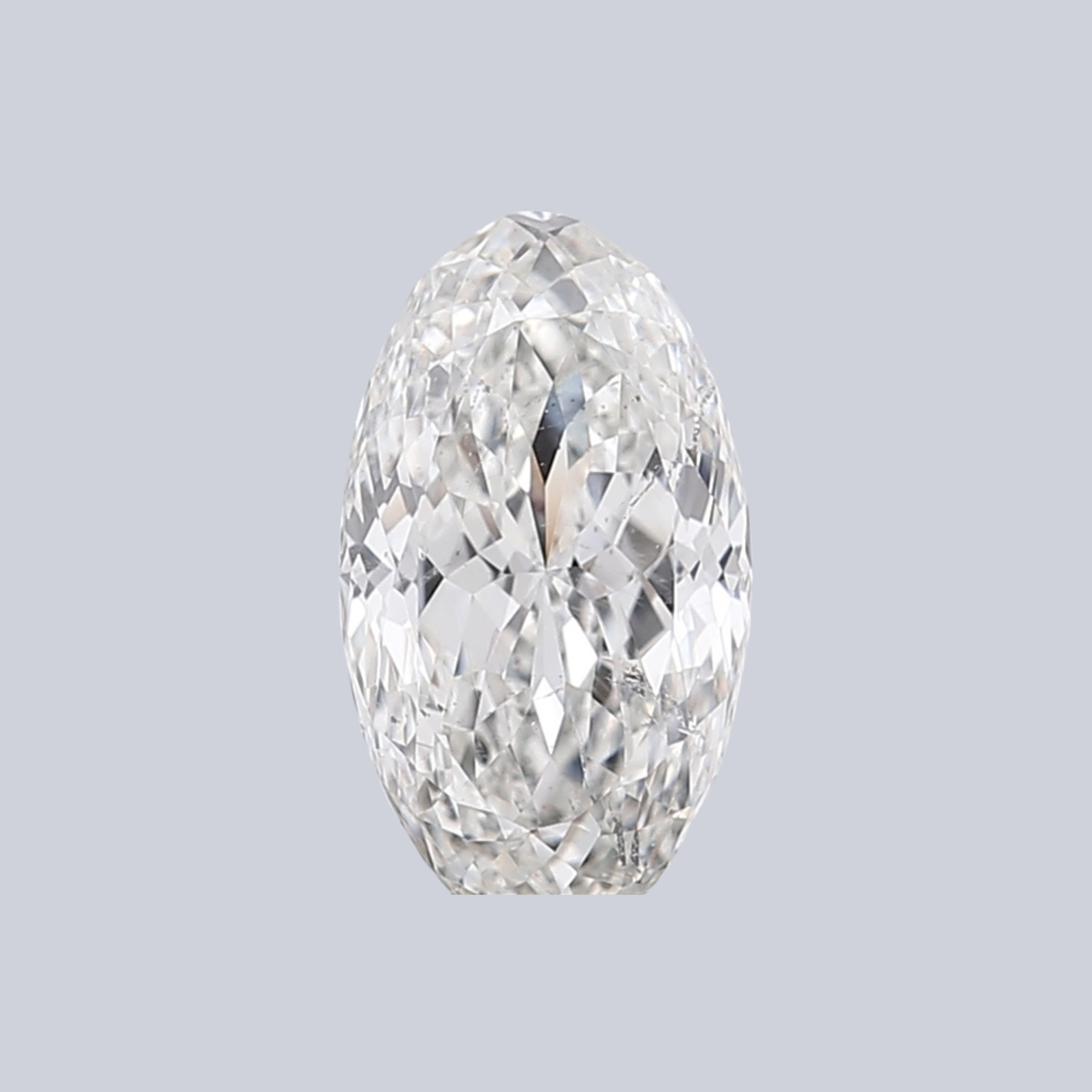 1.05CT I SI1 Portuguese Cut Oval Natural Fancy Shape Diamond 8.7*4.9*3.35MM