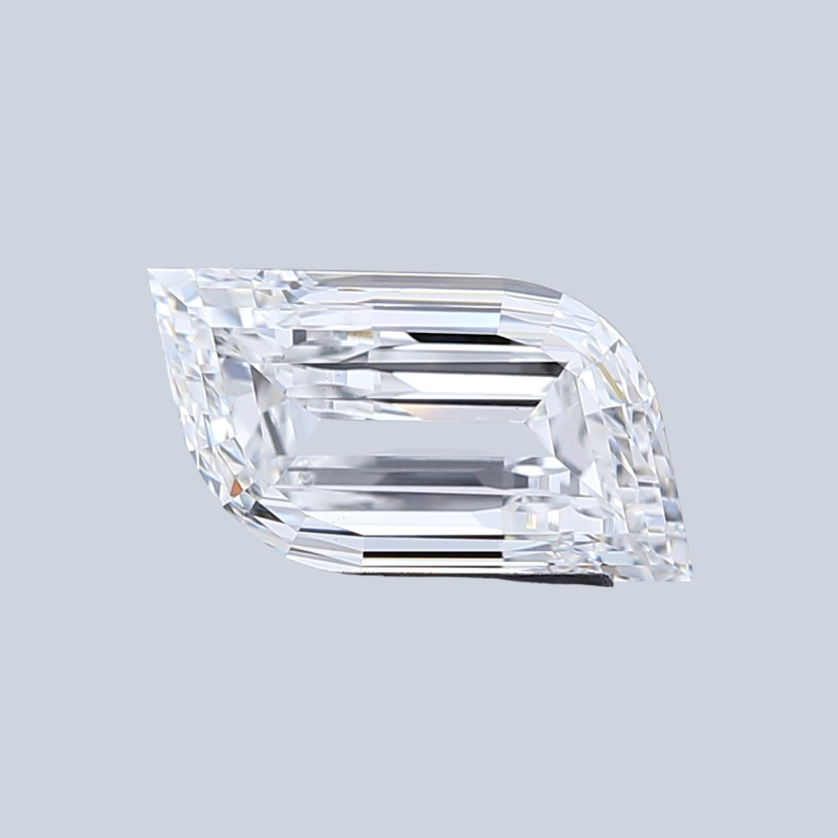 2.01CT D VS1 Shield High Precision Lab Grown Fancy Shape Diamond 10.55*6.53*3.56MM