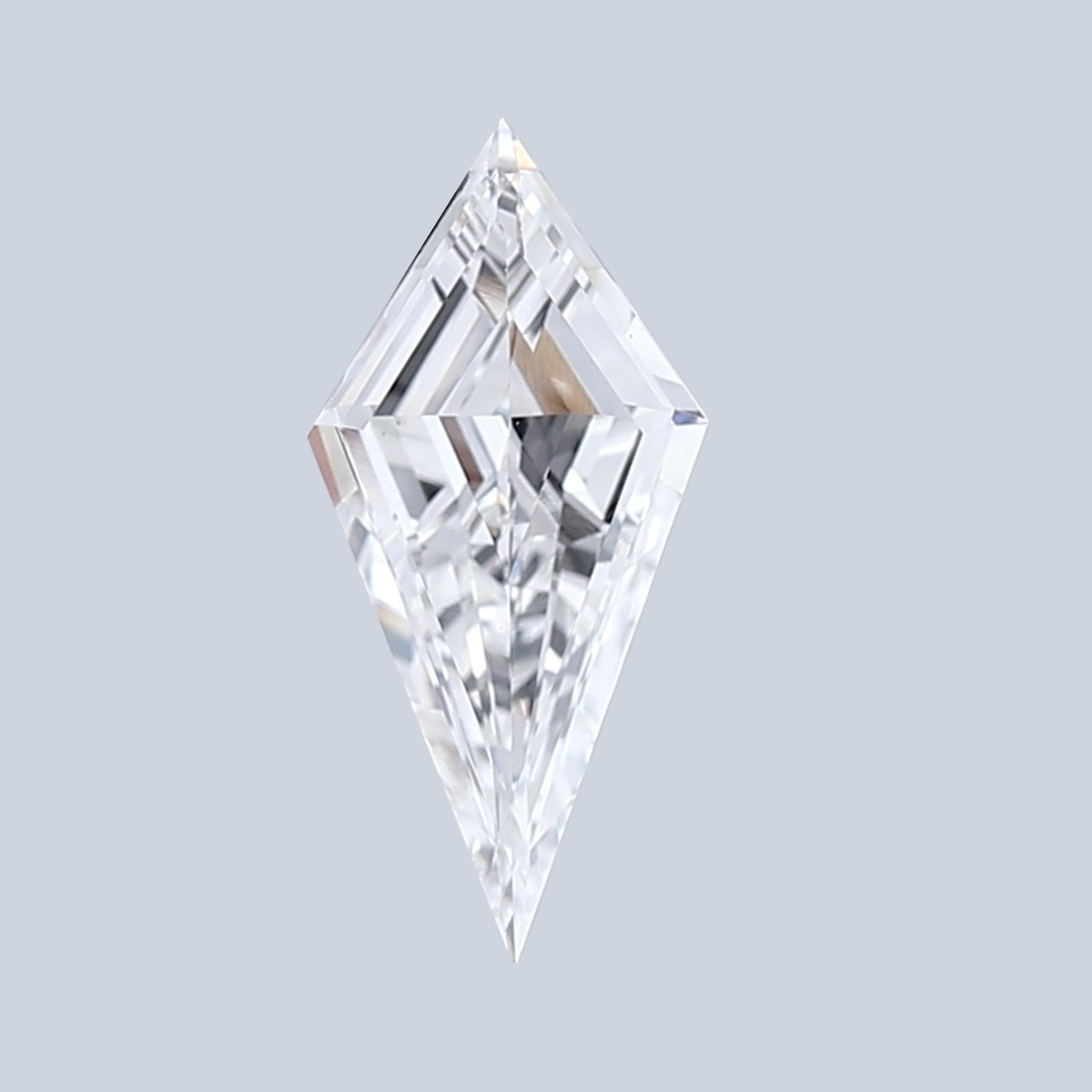 1.52CT E VS1 Kite Refined Lab Grown Fancy Shape Diamond 14.33*6.92*3.48MM