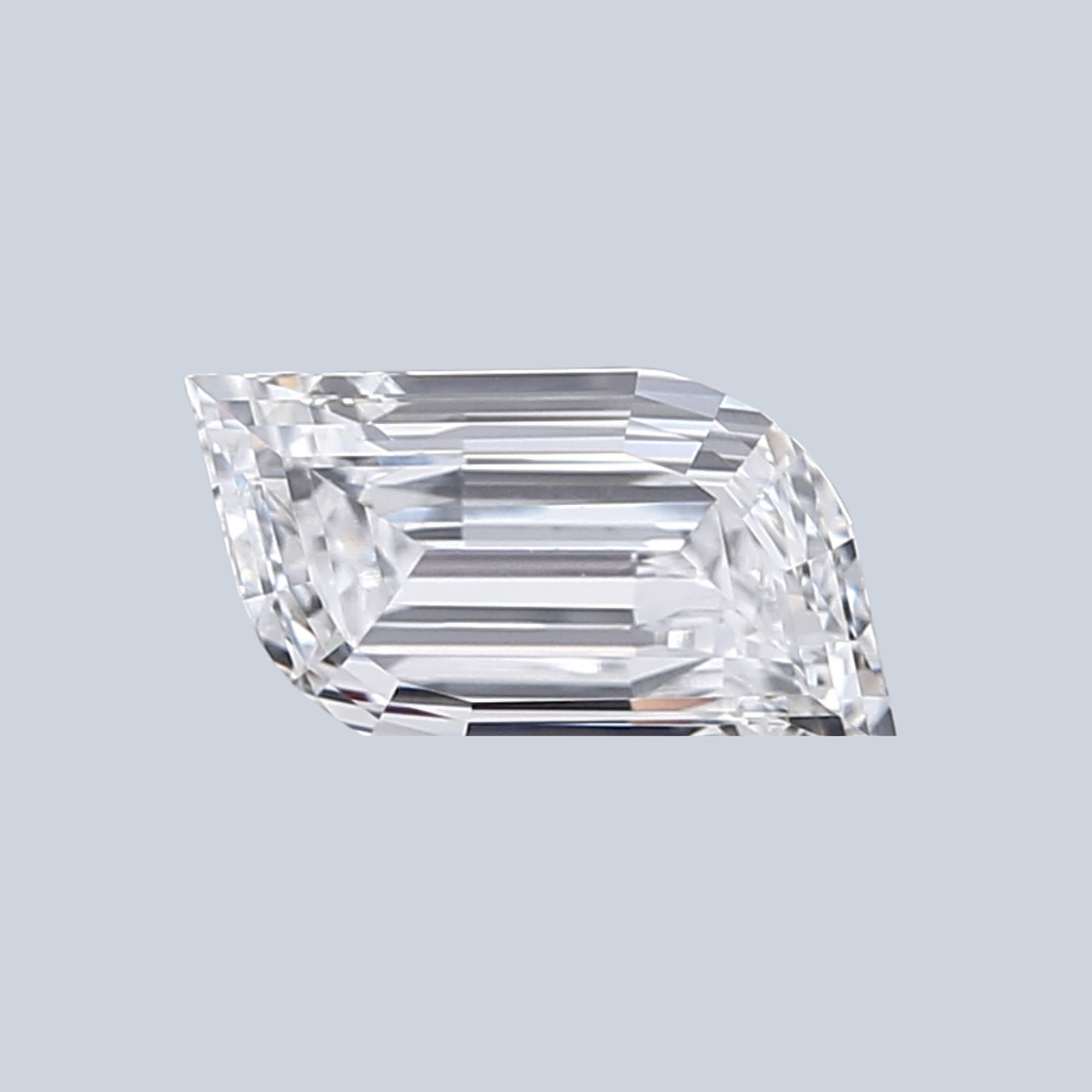 1.06CT F VVS2 Shield Clean Lab Grown Fancy Shape Diamond 9.8*4.8*2.9MM