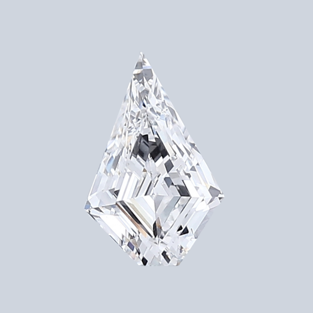 0.89CT F VS1 Kite Premium Lab Grown Fancy Shape Diamond 9.6*5.65*3.5MM