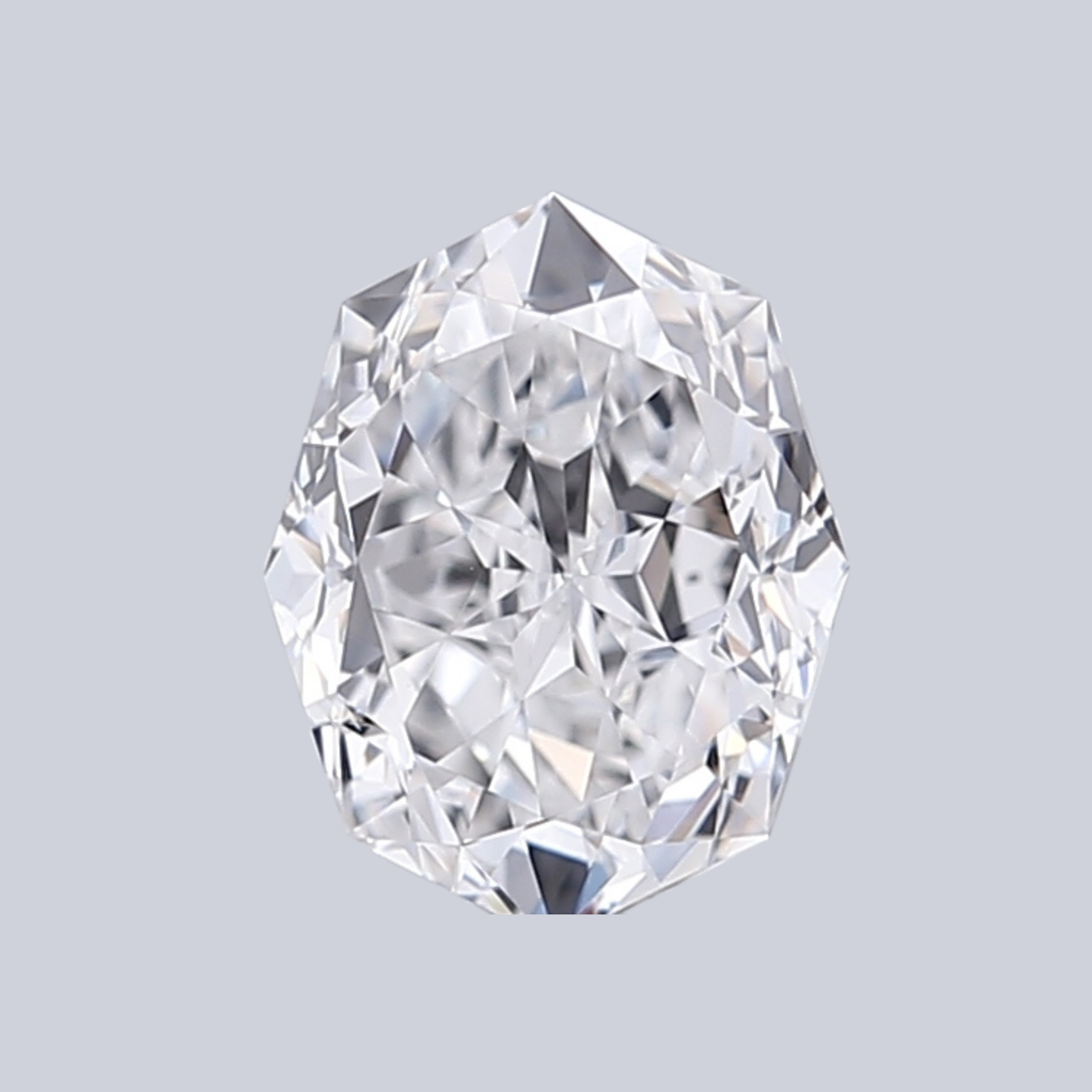 1.01CT E VS2 Octagon Natural Fancy Shape Diamond 7*5.5*3.65MM