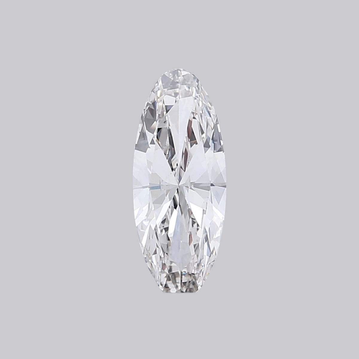 2.50CT G VS1 Moval Lab Grown Fancy Shape Diamond 15.59*6.37*3.82MM