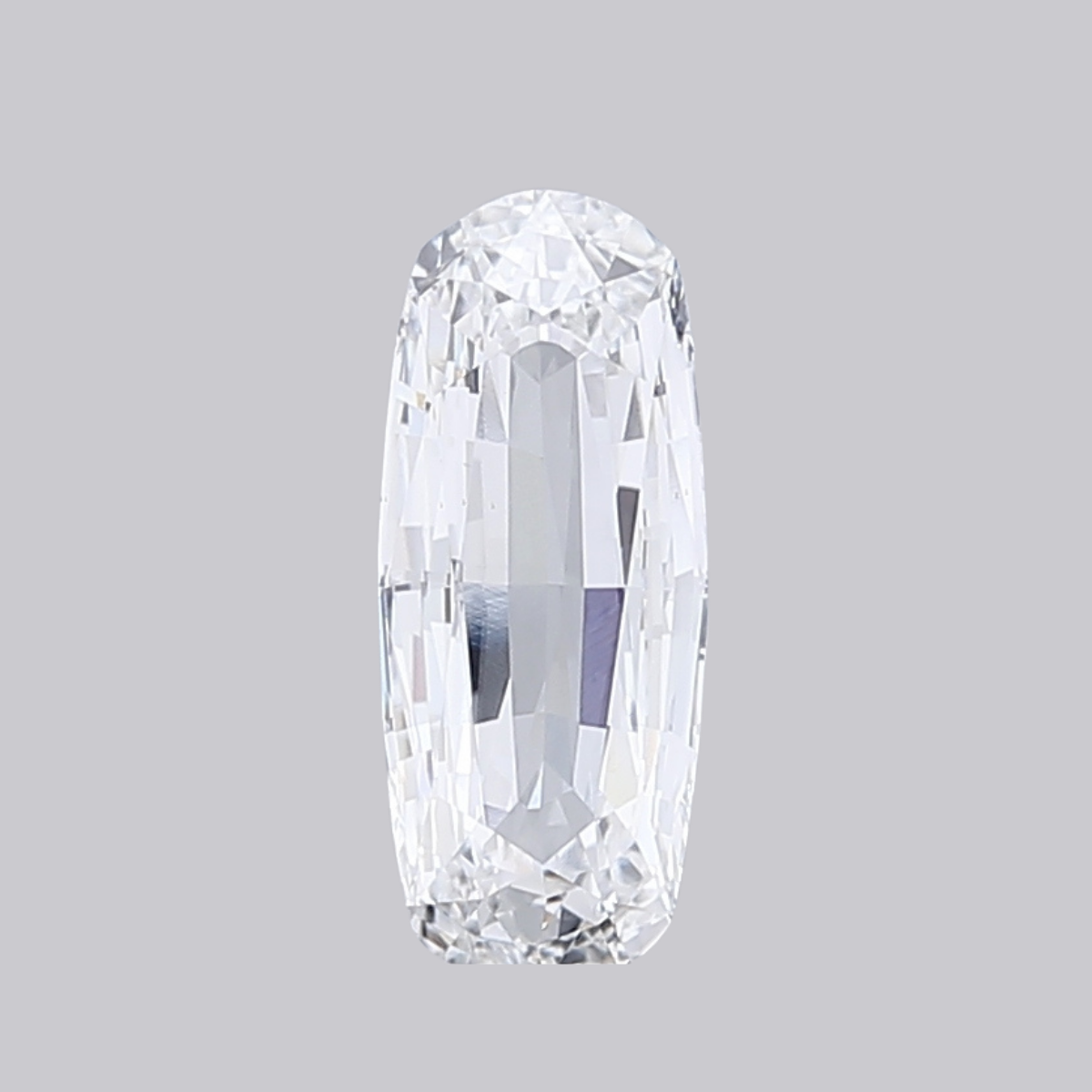 3.08CT F VS1 Oval Lab Grown Fancy Shape Diamond 15.31*6.32*3.44MM